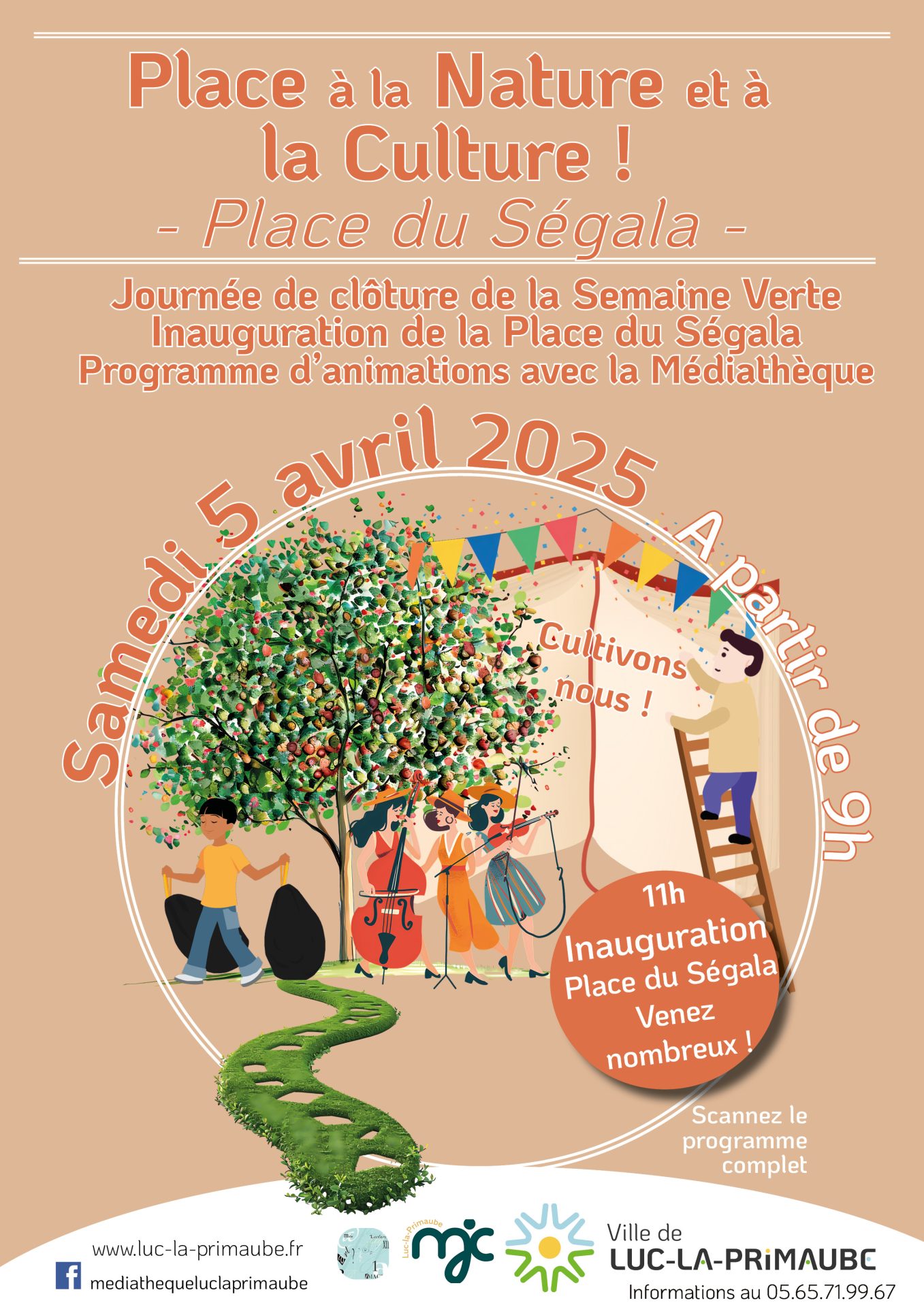 Lire la suite à propos de l’article Semaine Verte & Place à la Nature et à la Culture