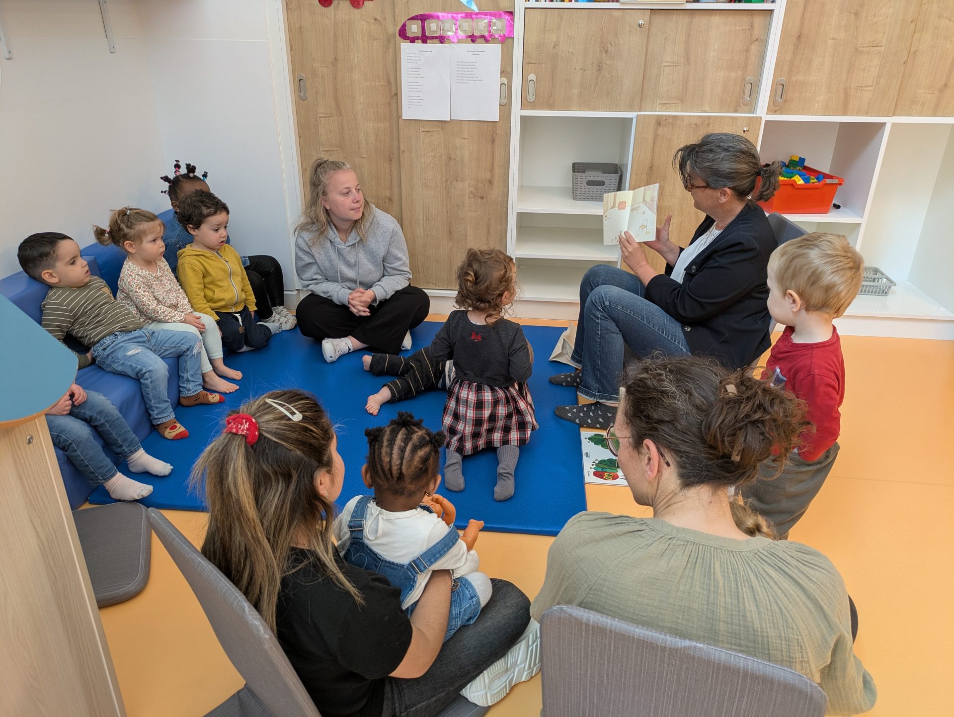 Lire la suite à propos de l’article Quand la lecture s’invite au Multi accueil communal Chat Perché